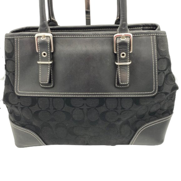 Coach Signature Carryall Hand bag 6366 - Picture 6 of 16